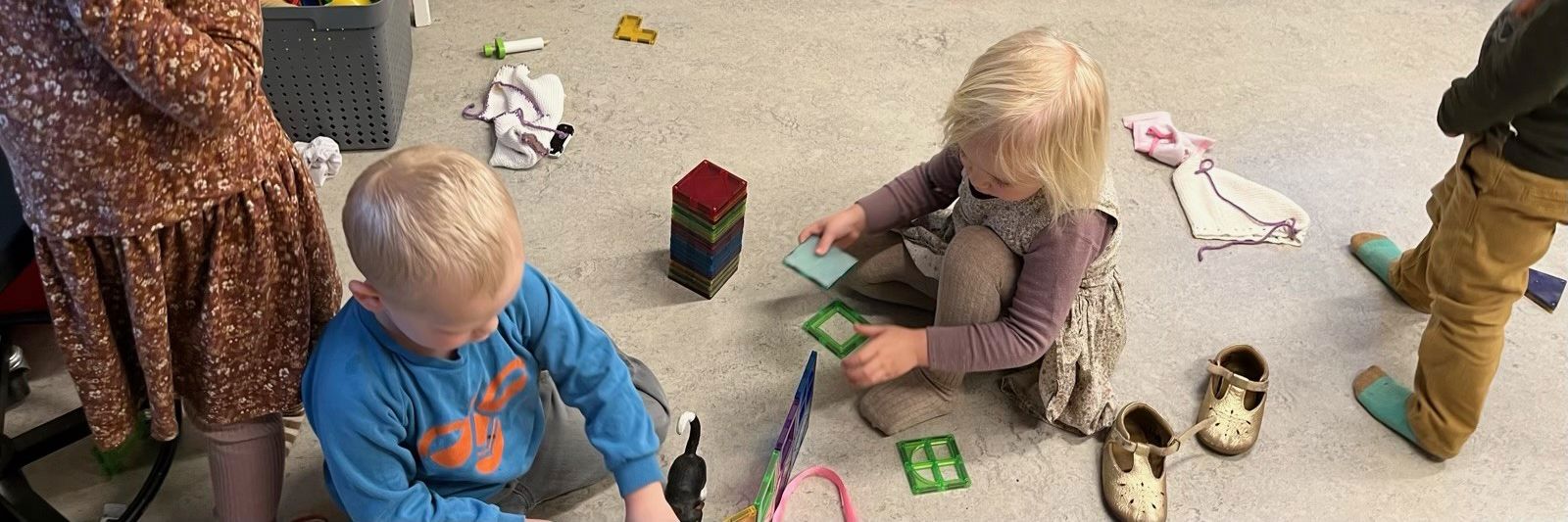 Børn i Børnehuset Ålykke