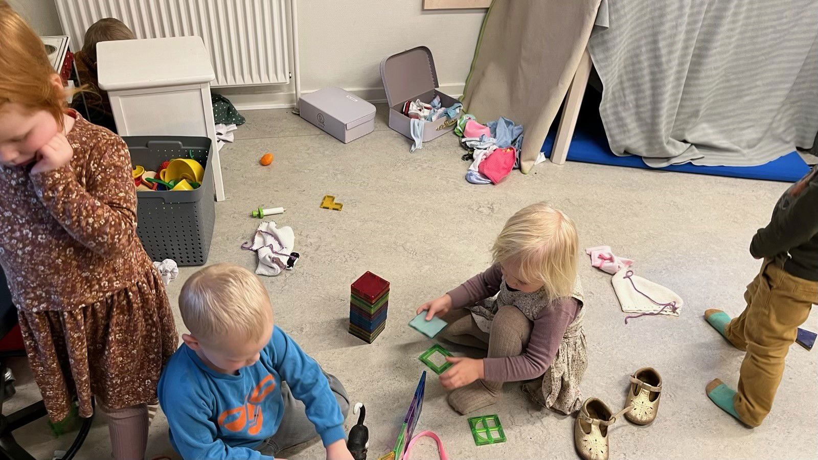 Børn i Børnehuset Ålykke