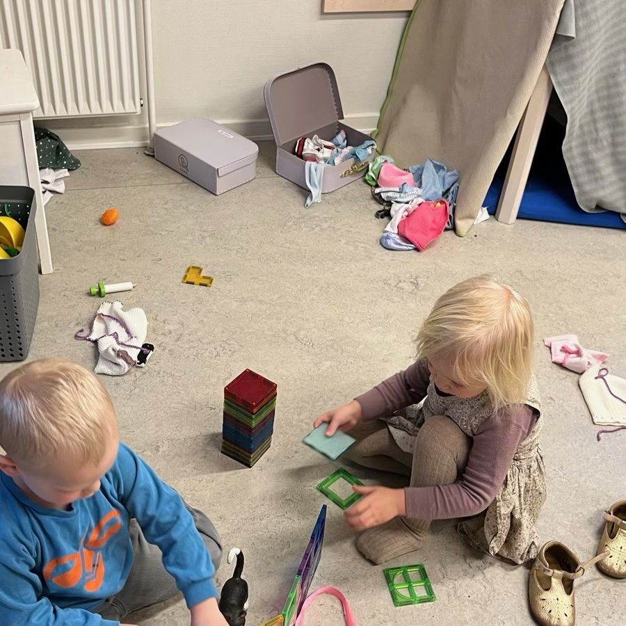 Børn i Børnehuset Ålykke